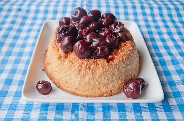 Baked Ricotta with Balsamic Cherries