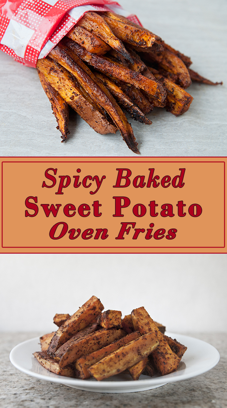 Easy Spicy Oven Baked Sweet Potato Fries
