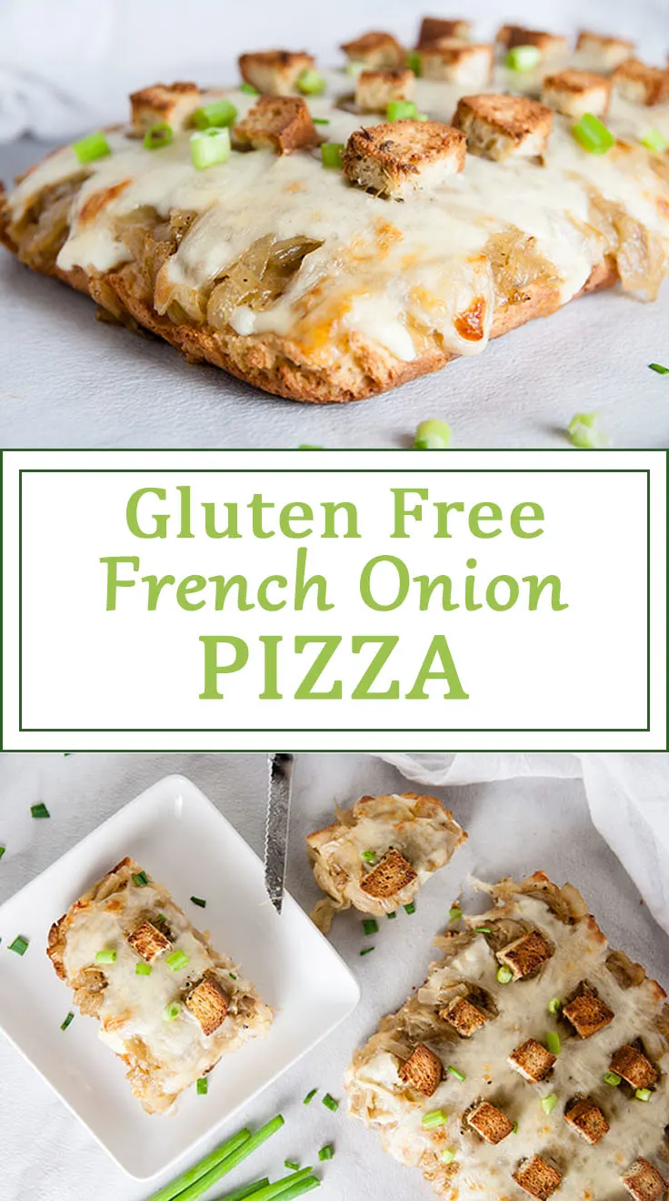 French Onion Gluten Free Pizza