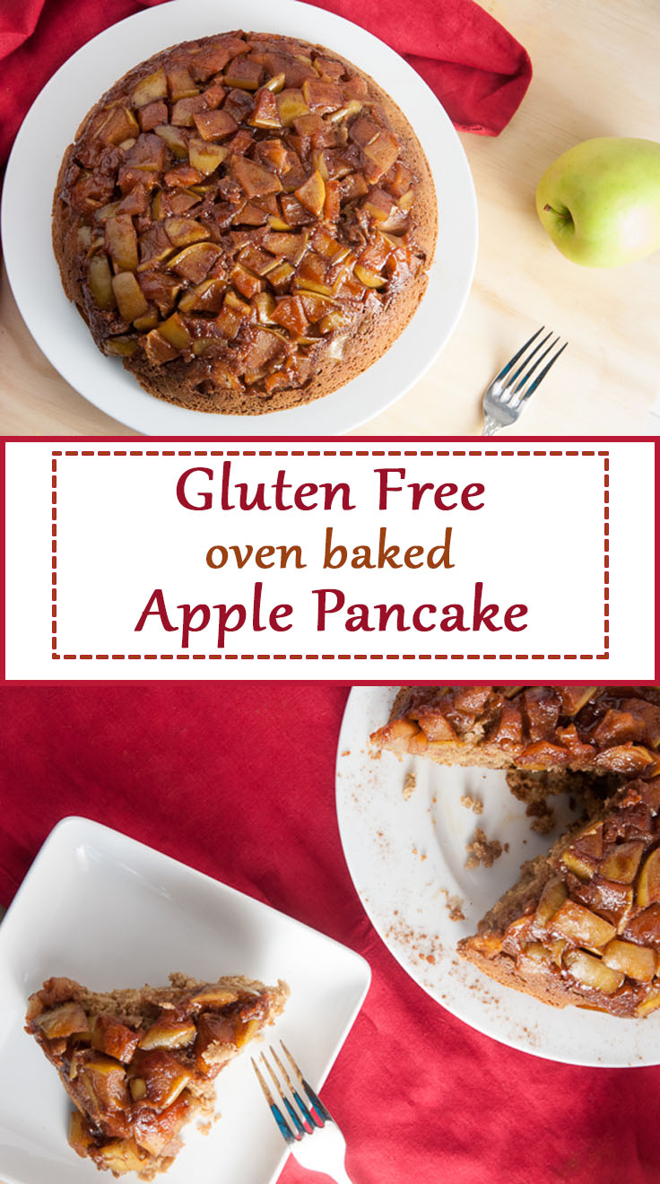 Gluten Free Oven Baked Apple Pancake