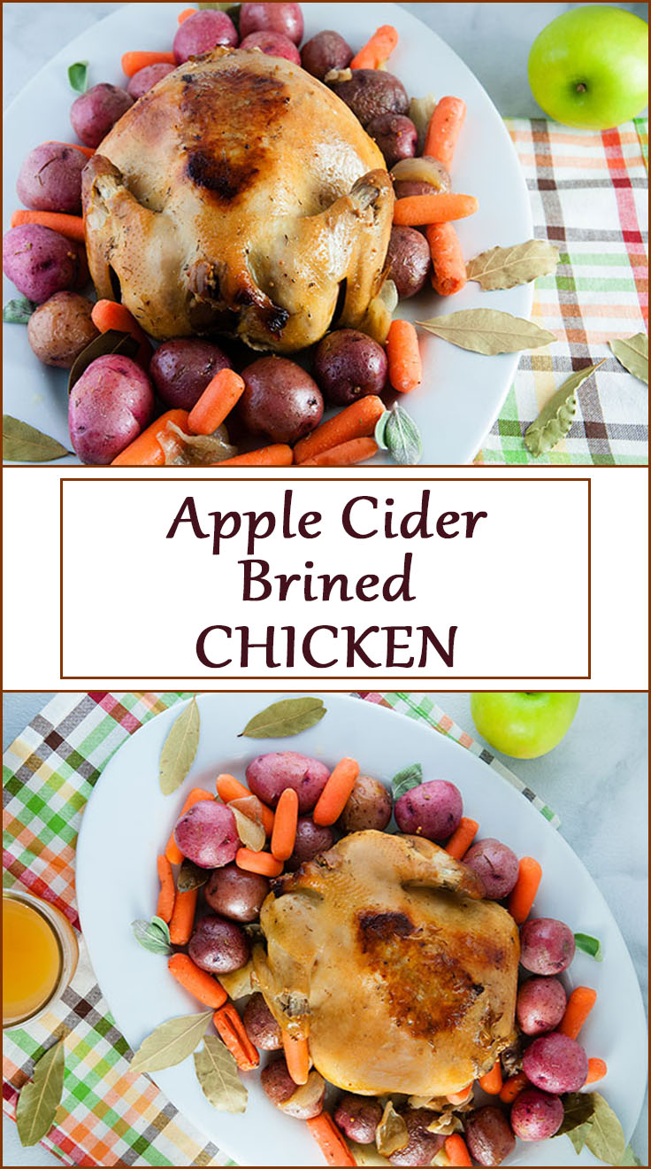 Apple Cider Brined Chicken. Follow this brining technique to make the perfectly brined, moist Thanksgiving Turkey.