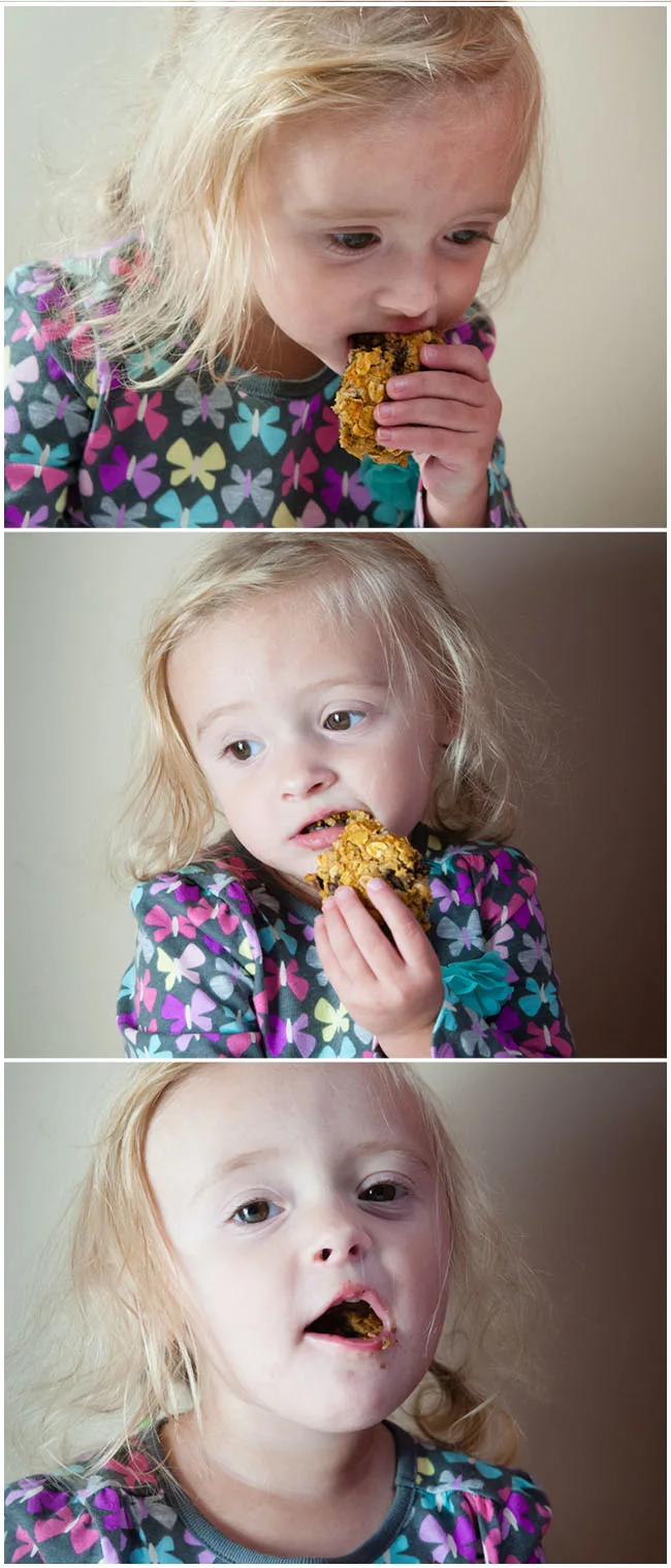 She loves these healthy pumpkin cookies