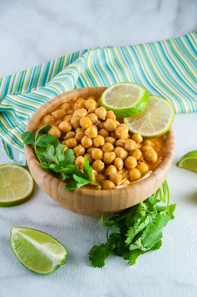 Easy Thai Chickpea Curry