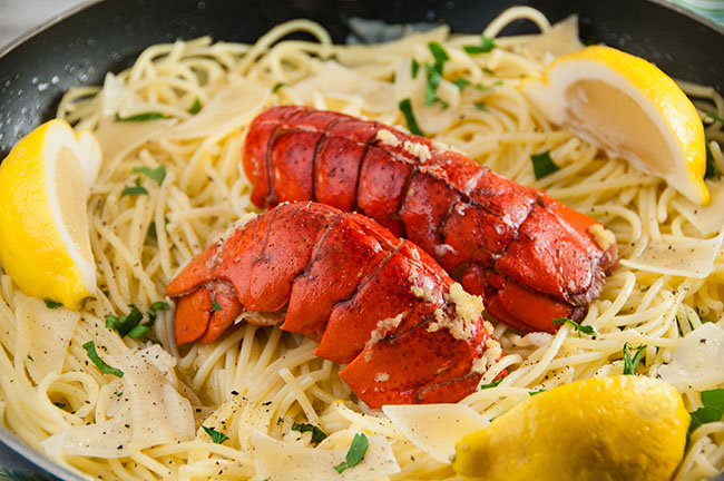 Brown Butter Lobster Pasta