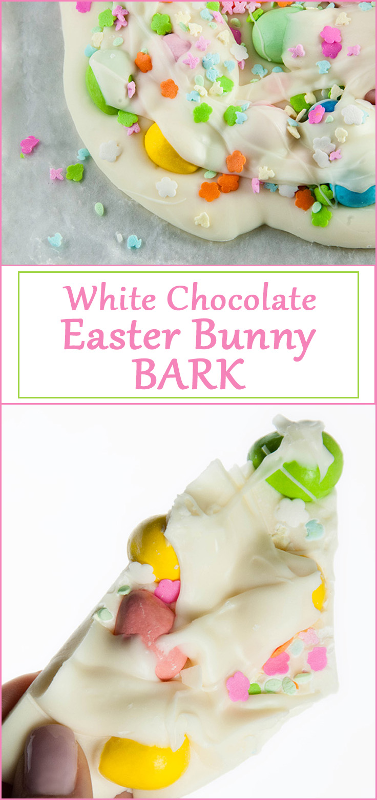 White Chocolate Easter Bunny Bark