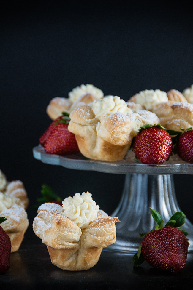 Puff Pastry Cheesecake Cups