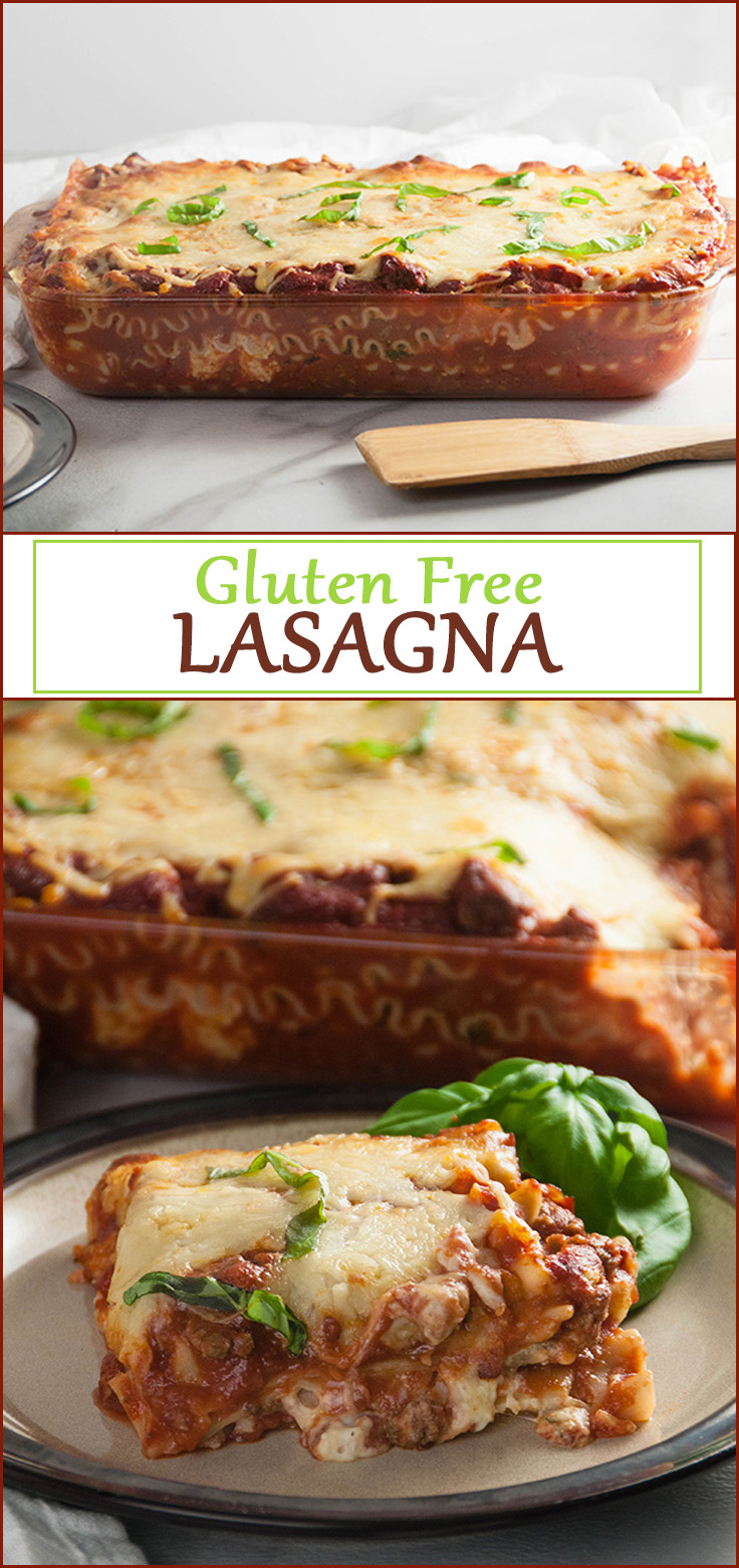 Gluten Free Homemade Lasagna