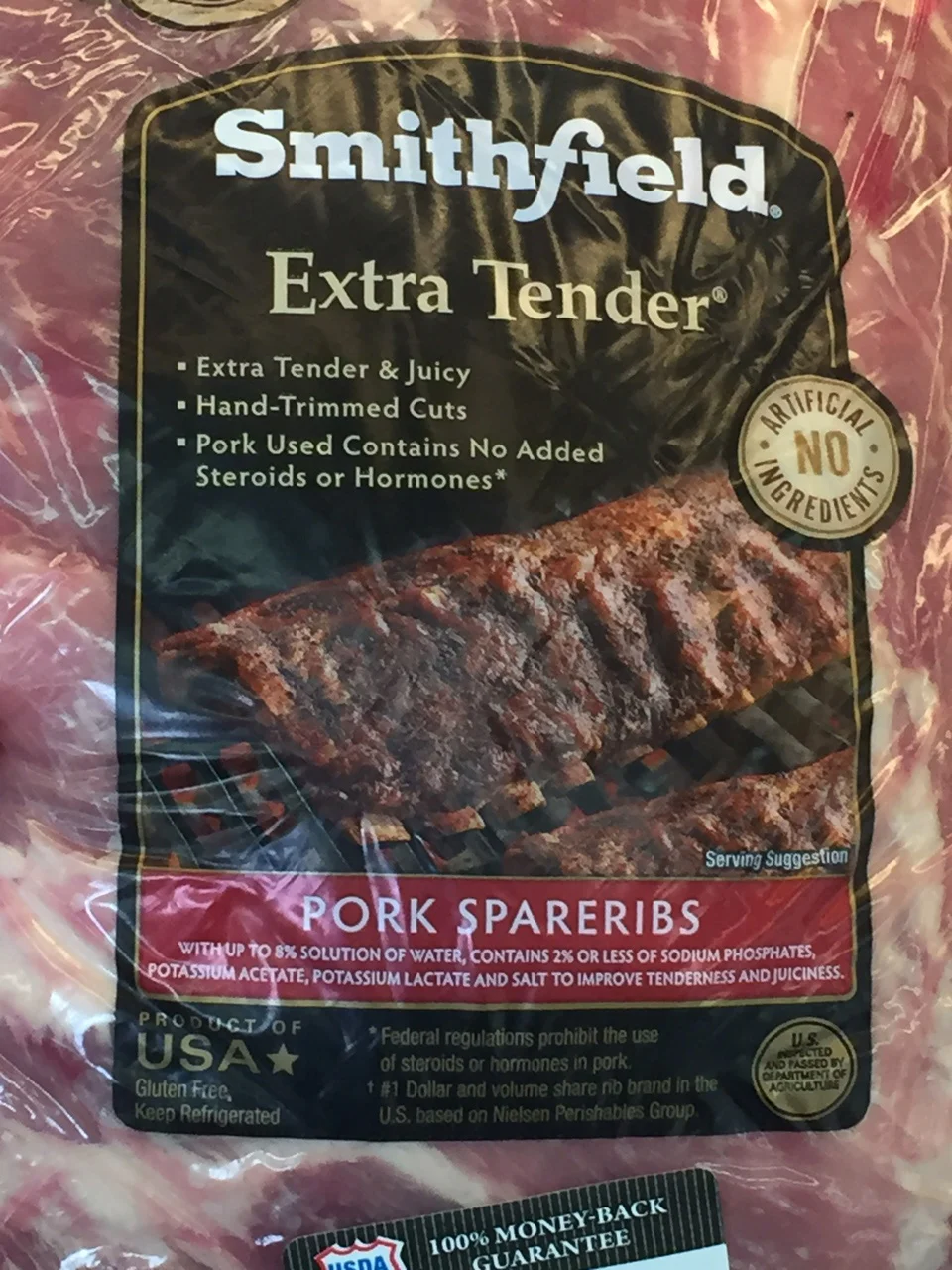 Find Smithfield Fresh Pork Ribs in the Pork Section of the Meat Case in Walmart