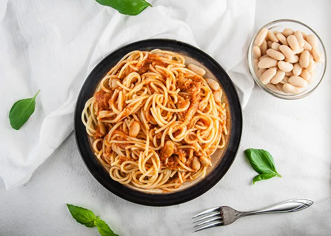Pasta with White Beans