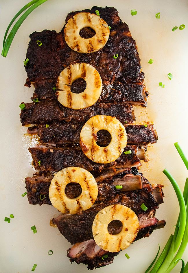 Sweet and Spicy Pineapple Ribs