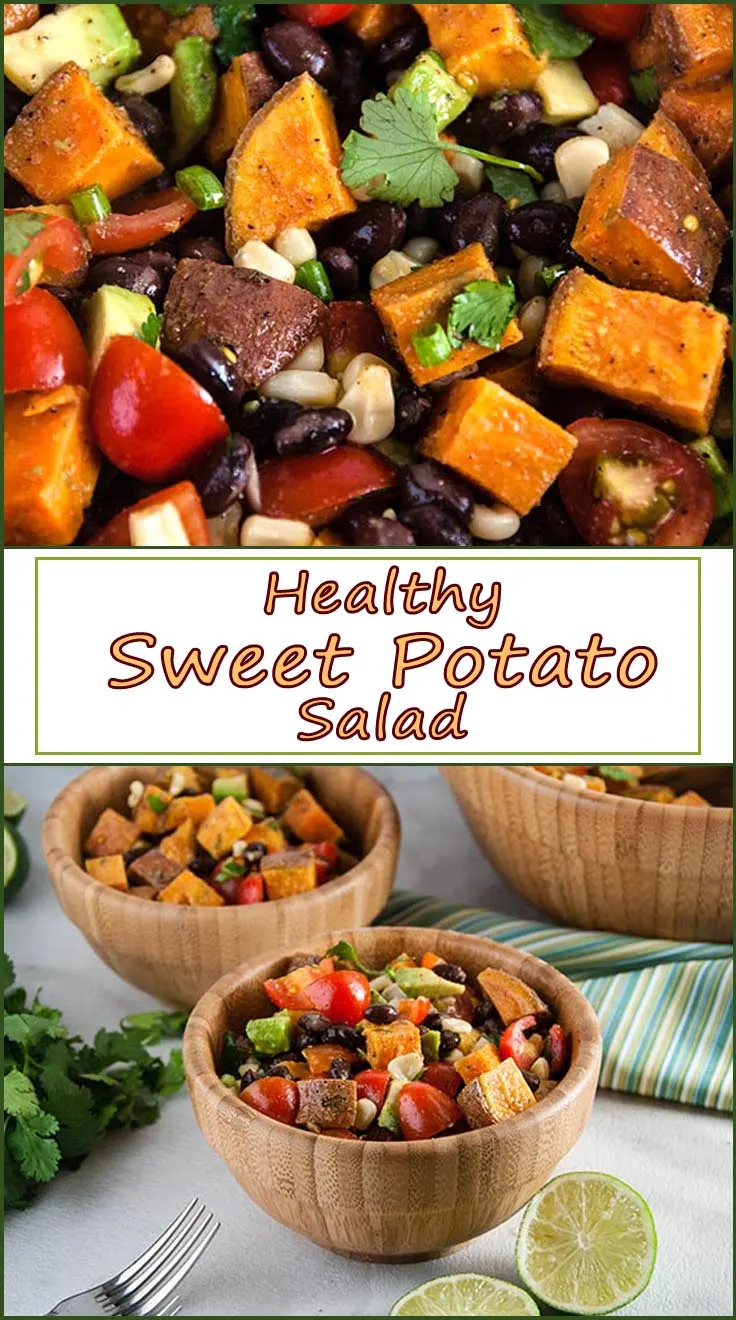 Healthy Roast Sweet Potato Salad