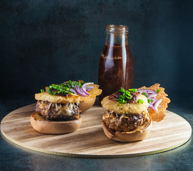 Pineapple Barbecue Burgers