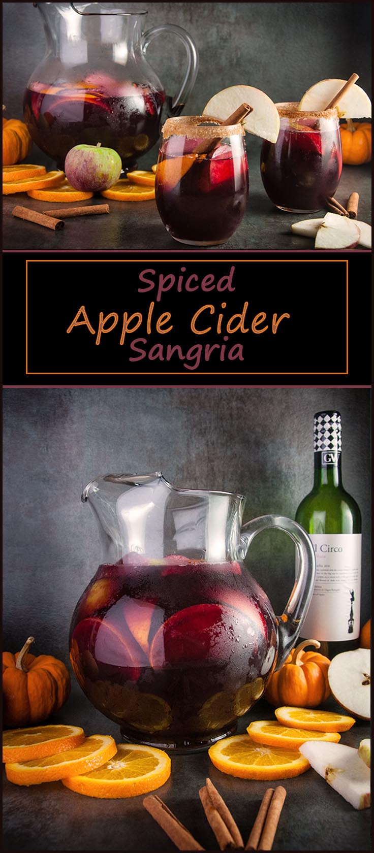 Spiced Apple Cider Sangria