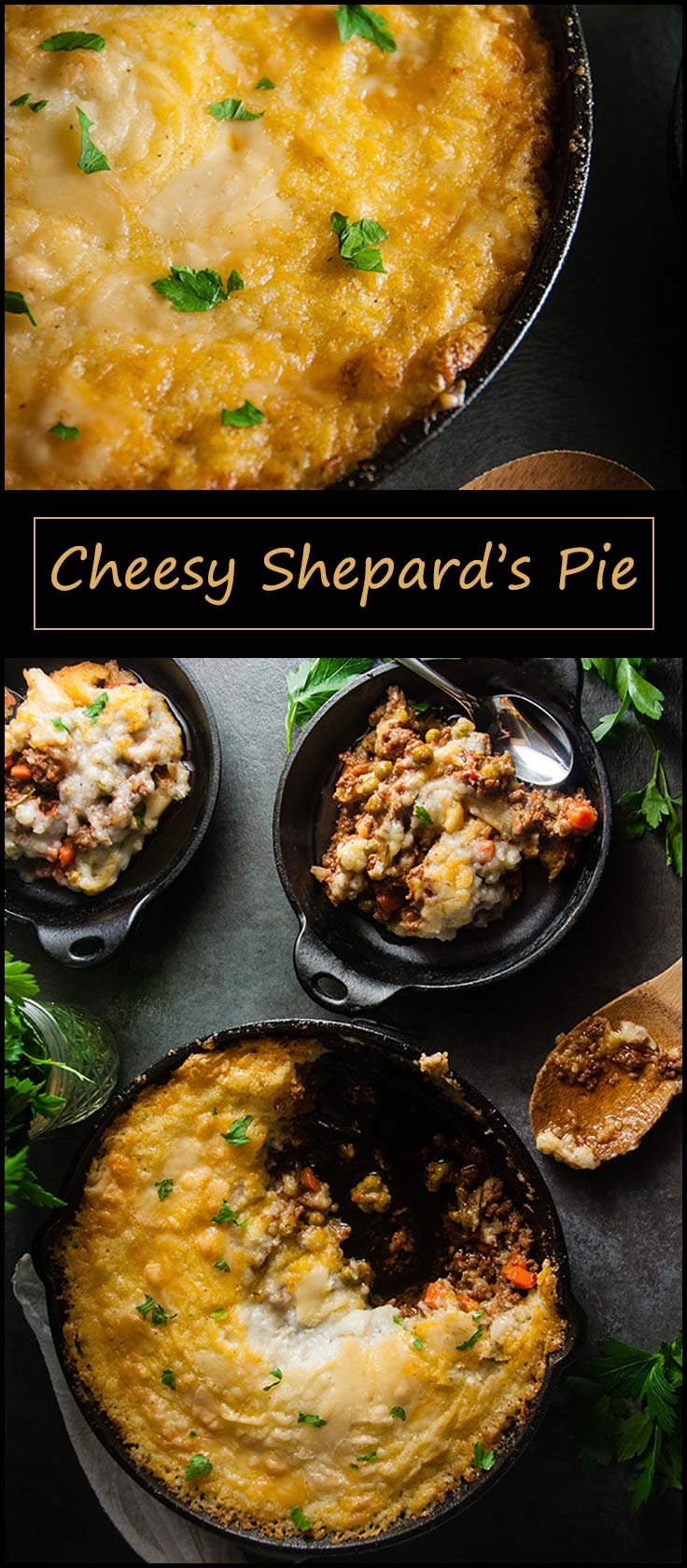 Cheesy Shepard's Pie from www.seasonedsprinkles.com