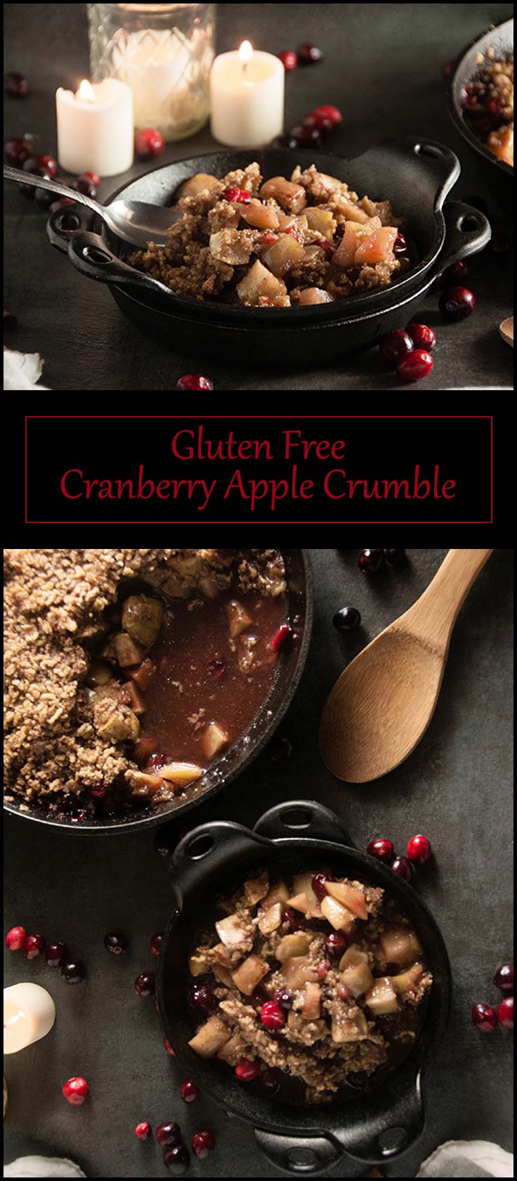 Gluten Free Cranberry Apple Crumble from www.seasonedsprinkles.com