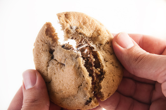 Store bought cookie dough hacks: Stuffed Cookies 3 ways