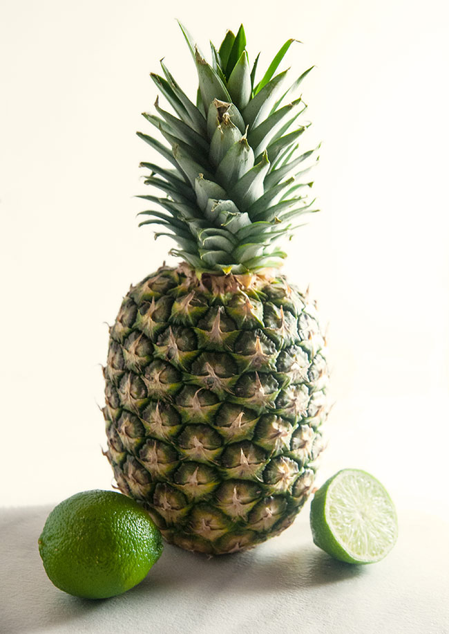 pineapple and lime