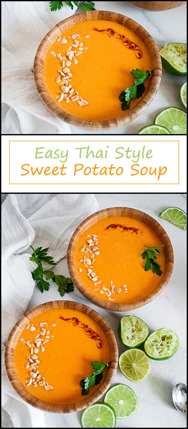 Thai Sweet Potato Soup that can be made totally in the microwave from www.seasonedsprinkles.com