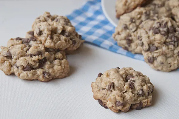 Brown Butter Oatmeal Chocolate Chip Cookies