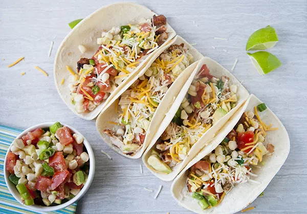 Barbecue Chicken Tacos