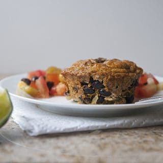 Black Bean Egg Muffins