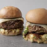 Jalapeno Popper Stuffed Burgers