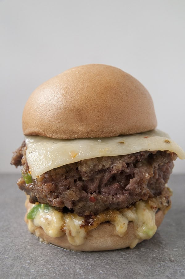 Jalapeno Popper Stuffed Burgers