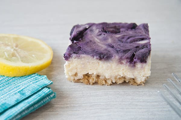 Lemon Berry Cheesecake Bars