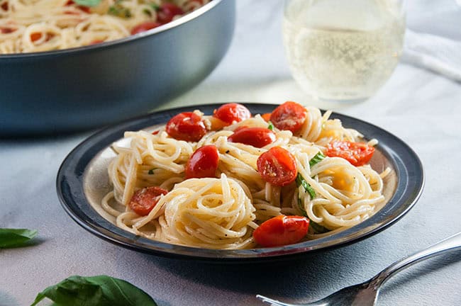 Quick and Easy Bruschetta Pasta
