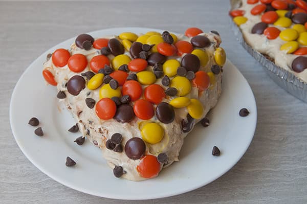 No Bake Loaded Peanut Butter Pie