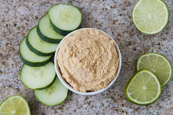 Spicy Thai Style Peanut Hummus
