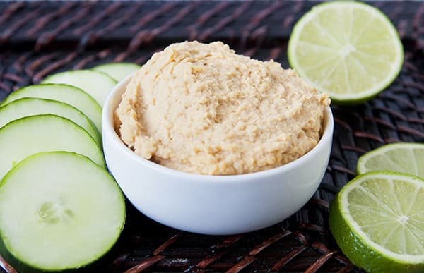 Spicy Thai Style Peanut Hummus