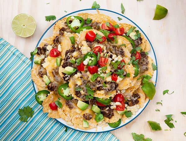 Barbecue Beef Nachos - Seasoned Sprinkles