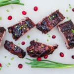 Cranberry Barbecue Ribs