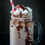 Frozen Hot Chocolate Floats