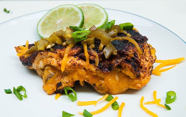 Southwest Jalapeno Cheddar Stuffed Chicken