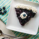 Stove Top No Bake Blueberry Pie