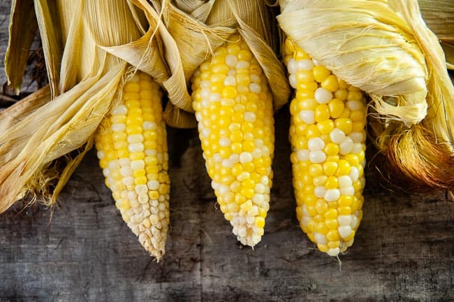 Roasting corn on the cob brings out its natural sweetness and means no shucking needed.