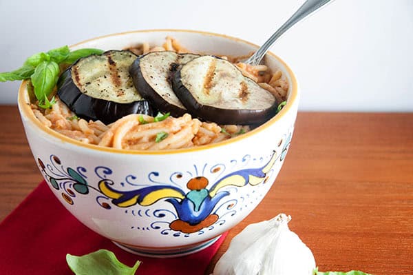 Easy Grilled Eggplant Rollatini Pasta