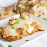 French Onion Gluten Free Pizza