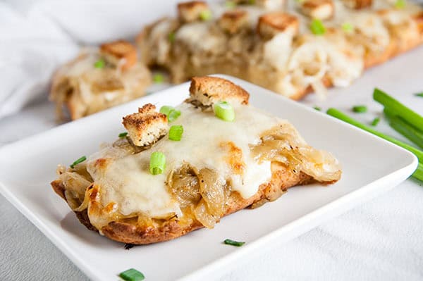 French Onion Gluten Free Pizza