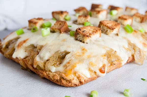 French Onion Gluten Free Pizza