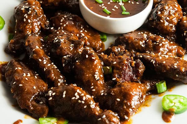 Easy Crockpot Asian Barbecue Wings