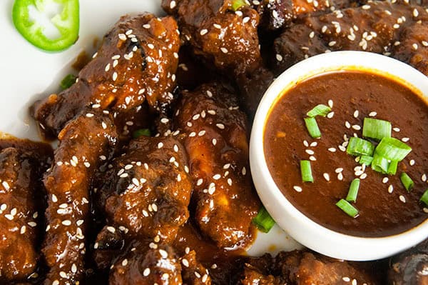 Easy Crockpot Asian Barbecue Wings