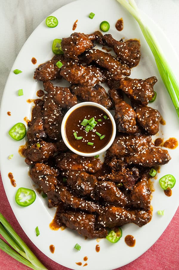 Easy Crockpot Asian Barbecue Wings