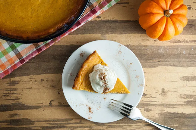 Italian Style Pumpkin Cheesecake