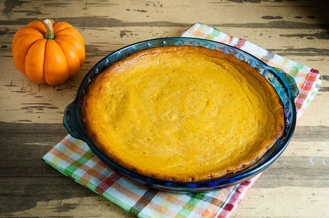 Italian Style Pumpkin Cheesecake