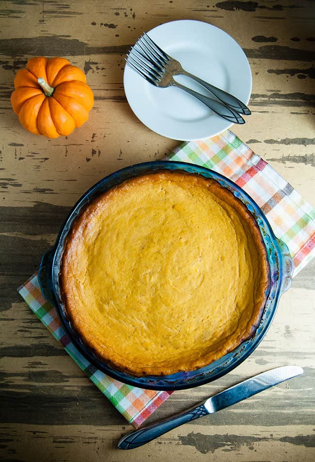 Italian Style Pumpkin Cheesecake