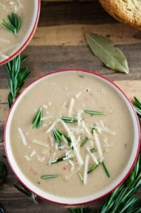 Easy Tuscan White Bean Soup - Seasoned Sprinkles