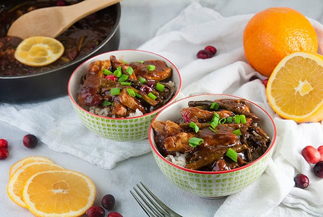 Cranberry Orange Chicken